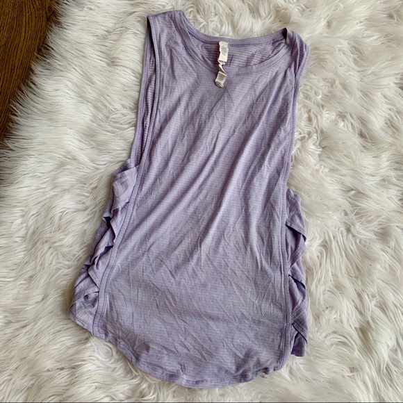 lululemon athletica Tops - lululemon • light purple tank detail sides